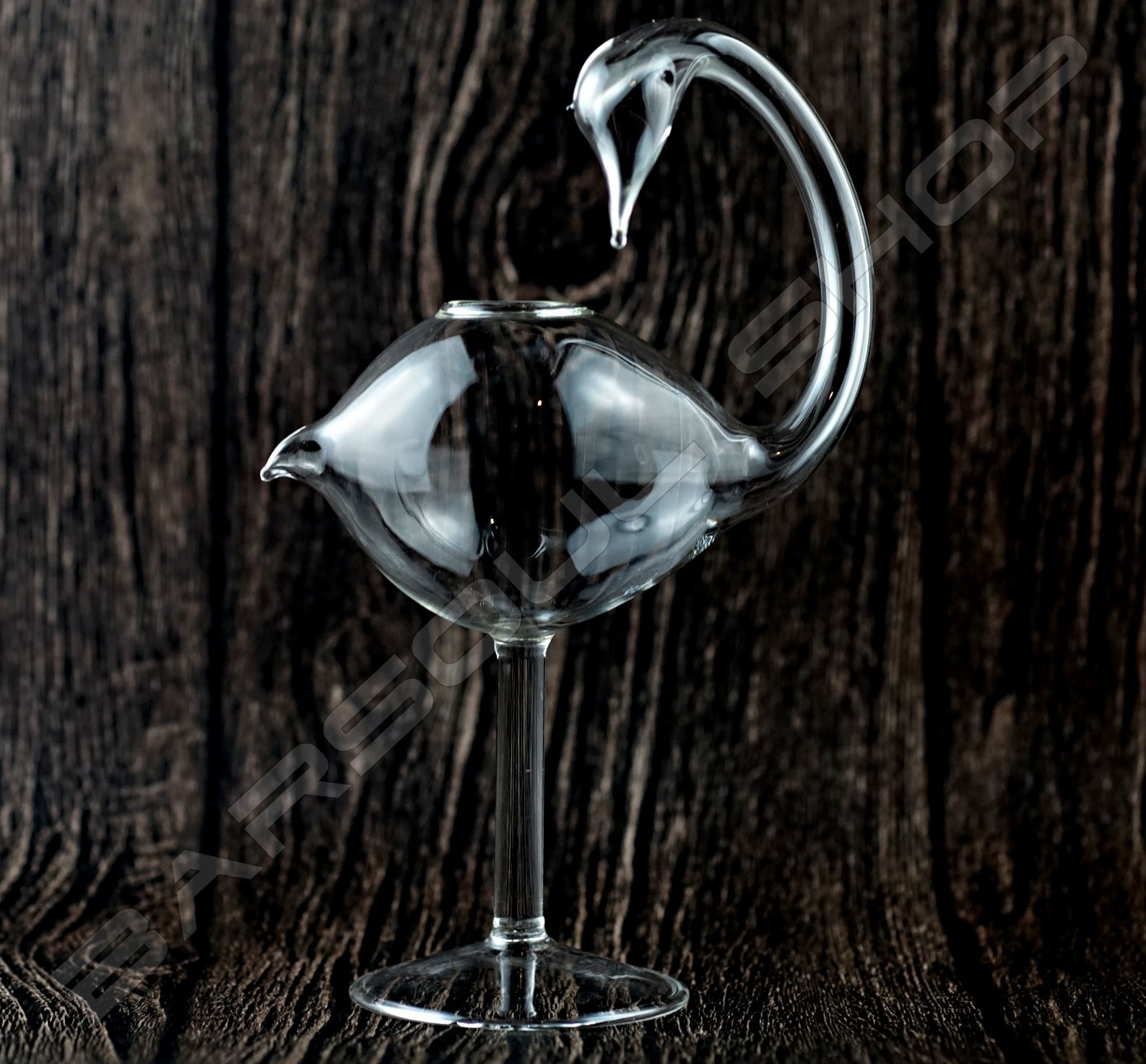 天鵝造型高腳杯180ml swan cocktail Glass