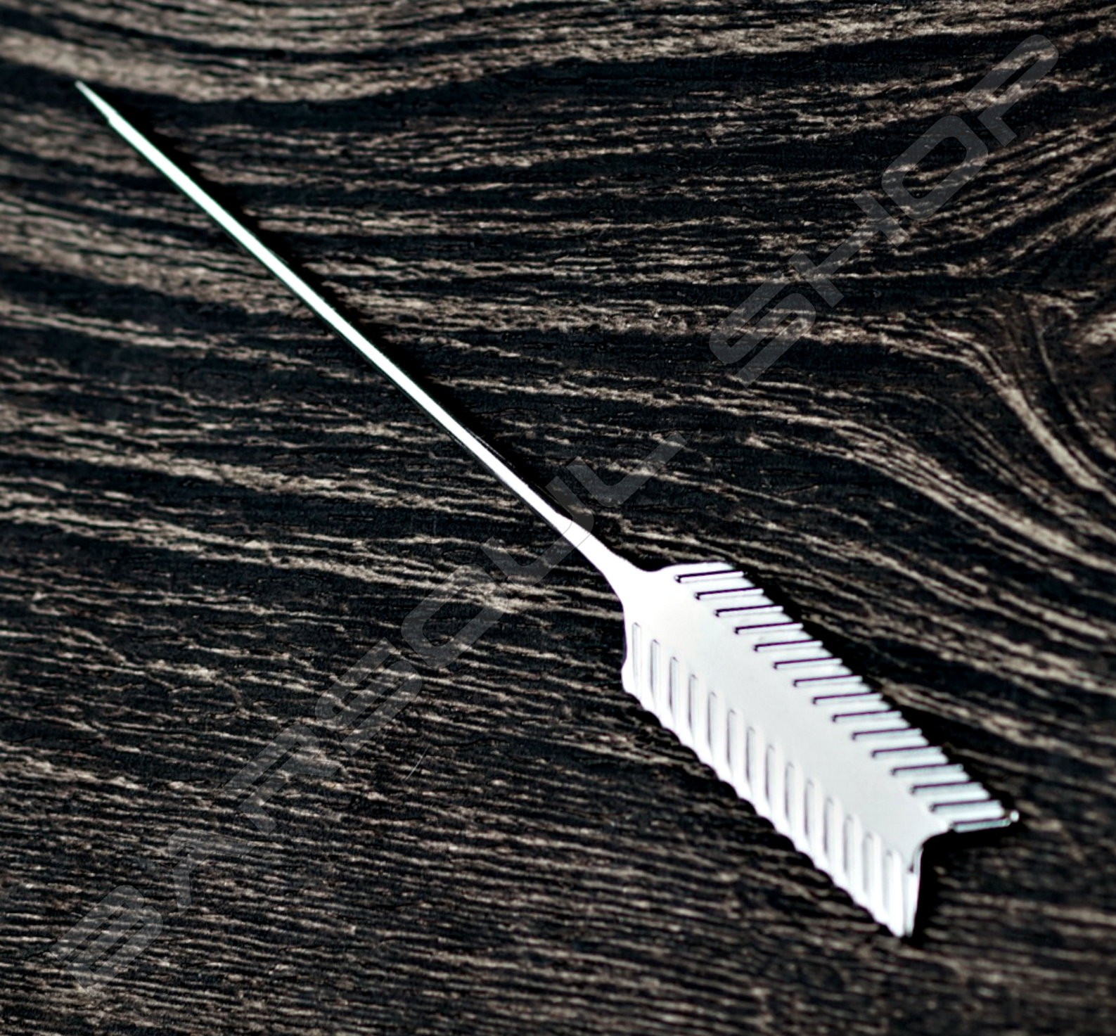 羽毛金屬劍插(銀) Feather steel cocktail stick(silver)