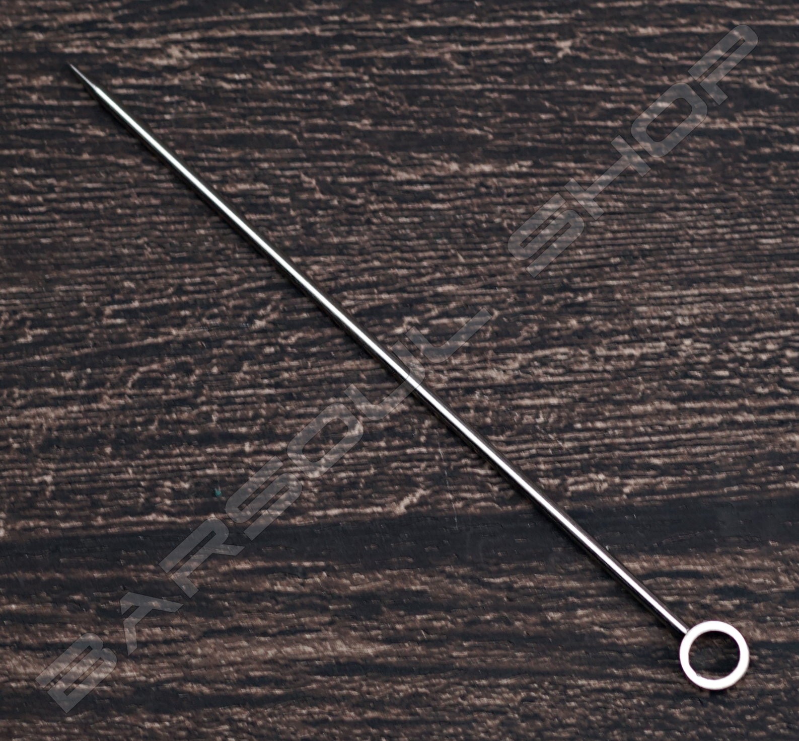圓圈金屬劍插(銀色)(10送2) circle steel cocktail stick(silver)