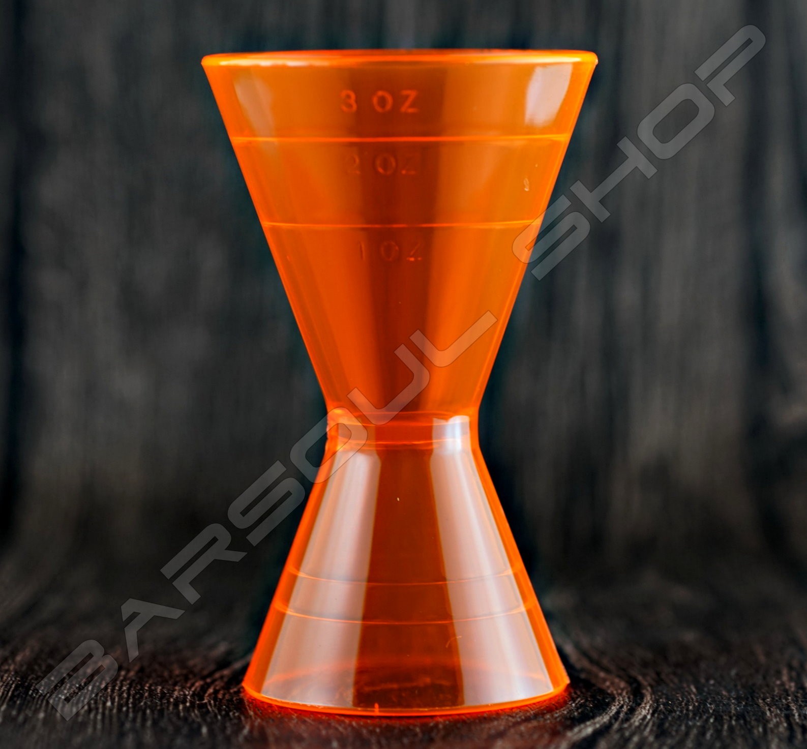 塑料刻度量酒器(橘)60/90ml Plastic Jigger(orange)