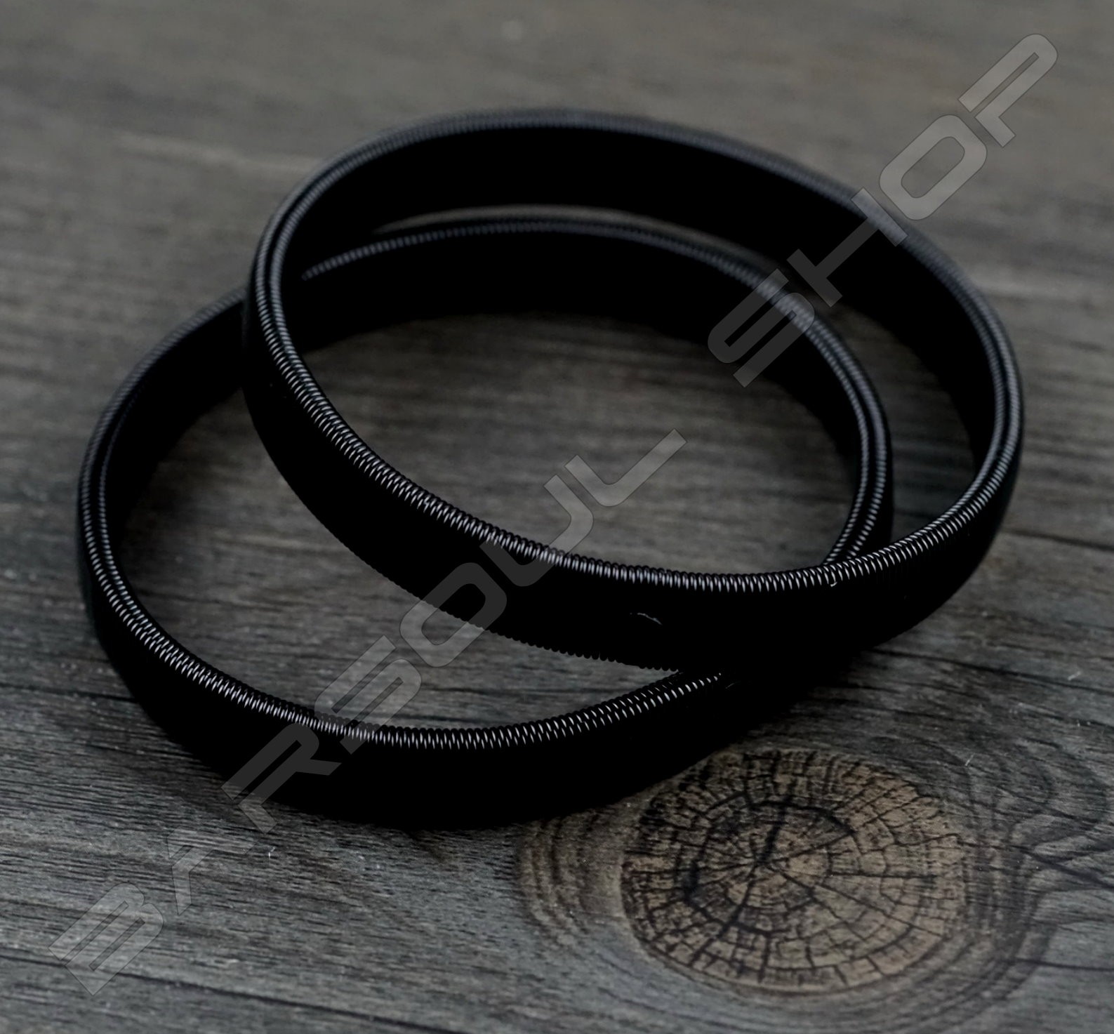 彈性金屬袖環組(黑色) Resilient metal sleeve garters(Black)