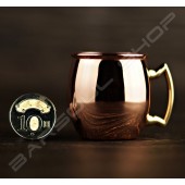 迷你驢子鍍銅杯(鏡面)  Mini donkey copper cup(bright)